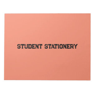 Student Stationery erstellen Sie Ihr eigenes TextN Notizblock