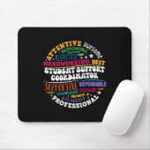 Student Support Coordinator Appreciation Day Back Mousepad (Mit Mouse)