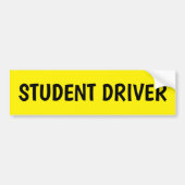 STUDENT-TREIBER-AUTOAUFKLEBER AUTOAUFKLEBER (Vorne)