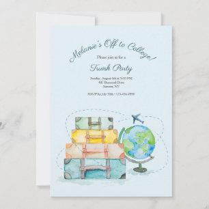 Student Trunk Party Einladung