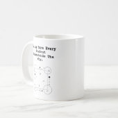 Student versteht warum | Konzeptueller Mathematikl Kaffeetasse (Vorderseite Links)
