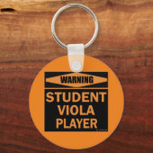 Student Viola Player Schlüsselanhänger (Rückseite)