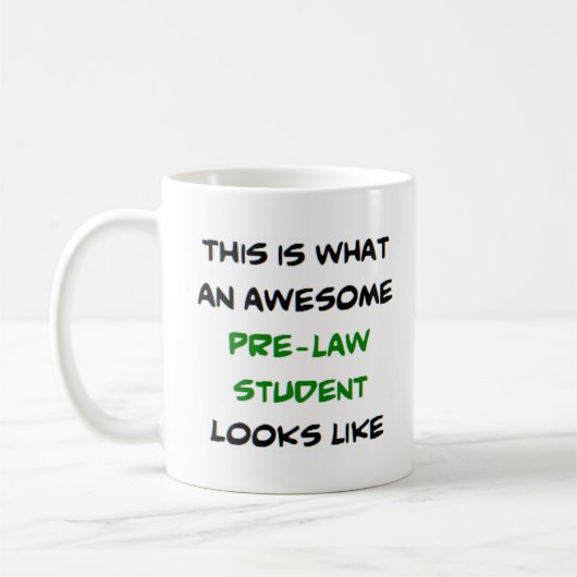 Student vor dem Gesetz, phantastisch Kaffeetasse (Links)