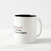 Student Zweifarbige Tasse (VorderseiteRechts)