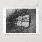 Studenten an der Kunstschule für Mädchen in der Tü Postkarte (Vorderseite)