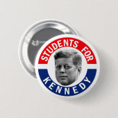 Studenten für Kennedy Button (Vorne & Hinten)