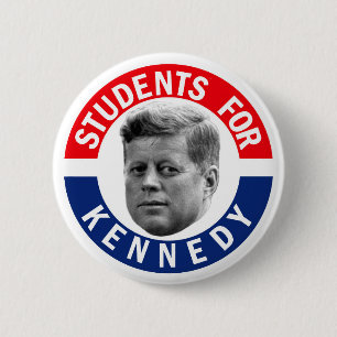 Studenten für Kennedy Button