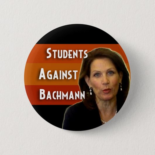 Studenten gegen Bachmann Kampagnenknopf Button (Vorderseite)