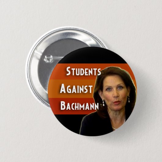 Studenten gegen Bachmann Kampagnenknopf Button (Vorne & Hinten)