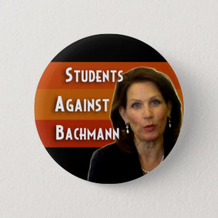Studenten gegen Bachmann Kampagnenknopf Button