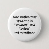 Studenten-Knopf Button (Vorderseite)