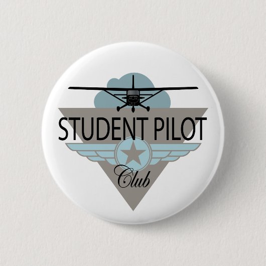 Studenten-Pilotverein Button (Vorderseite)