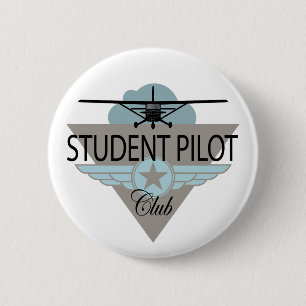 Studenten-Pilotverein Button