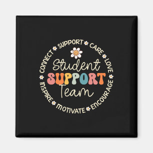 Studenten-Support-Team-Woche Byck Zur Schule Magnet