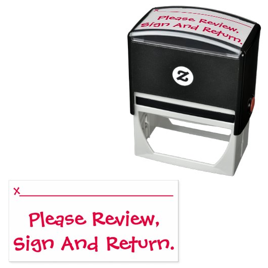 Studentenarbeitsbericht Rubber Briefmarke Permastempel (Beispiel)