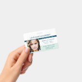 Studentenausweis Abzeichen | Classic Blue Ausweis (Handheld)