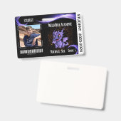 Studentenausweis Ausweis (Vorder- & Rückseite)