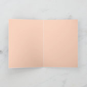 Studentenfalke Grußkarte Karte (Innenseite)