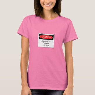 Studentenhumor Projective Erbrechen Damen T - Shir T-Shirt