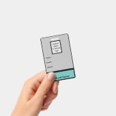 Studentenidentitäts-Abzeichen Ausweis (Handheld)