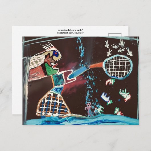 Studentenkäufer Postkarte (Vorne/Hinten)