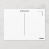 Studentenkäufer Postkarte (Rückseite)