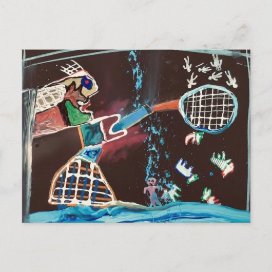 Studentenkäufer Postkarte (Vorderseite)