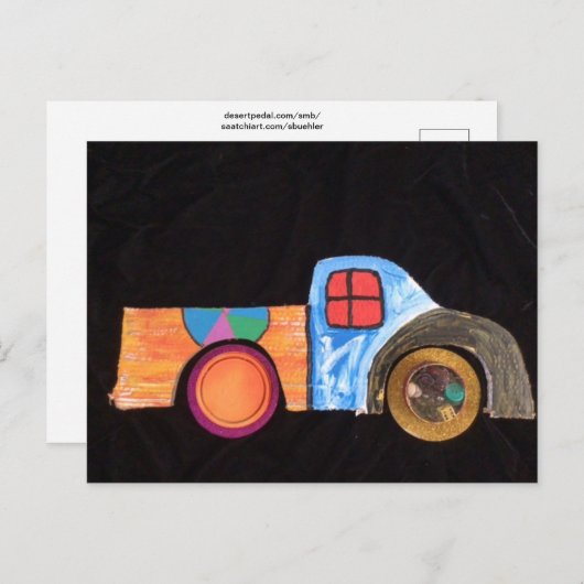 Studentenkäufer Postkarte (Vorne/Hinten)