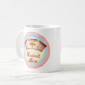 Studentenkrankenschwester-Mütze Tasse (Vorderseite Links)