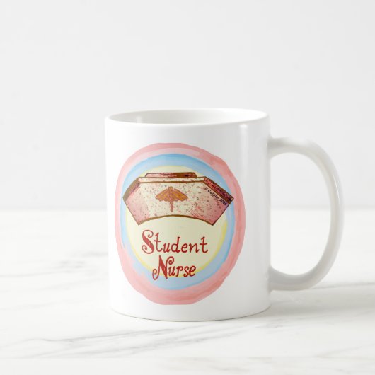 Studentenkrankenschwester-Mütze Tasse (Rechts)