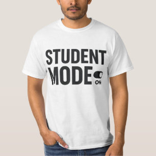 Studentenmodus aktiviert – Lustige Lernmotivation T-Shirt