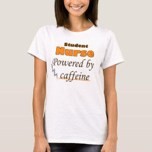 Studentennahrung mit Koffein T-Shirt