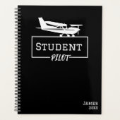 Studentenpilot Cessna Individuelle Name Planer (Vorderseite)