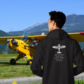 Studentenpilot First Solo Flugzeug einfach nach Ma Hoodie
