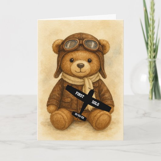 Studentenpilotin Karte (Vorderseite)