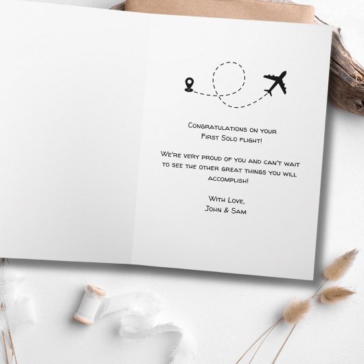 Studentenpilotin Karte