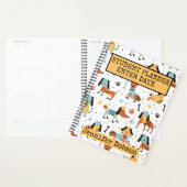 Studentenplaner mit Hunden in Kostümen Planer (Anzeige)