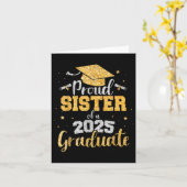 Studentenregister eines Abschlusses 2025 Karte (Gelbe Blume)