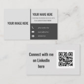 StudentenVisitenkarte Visitenkarte (Vorne/Hinten)