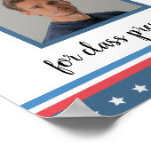 Studentenwahlkampagne mit Foto USA Poster (Ecke)