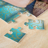 Studentinnen | Blume auf Papier Puzzle (Seite)