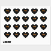 Studentinnenverbindung Big Halloween Heart Sticker (Blatt)