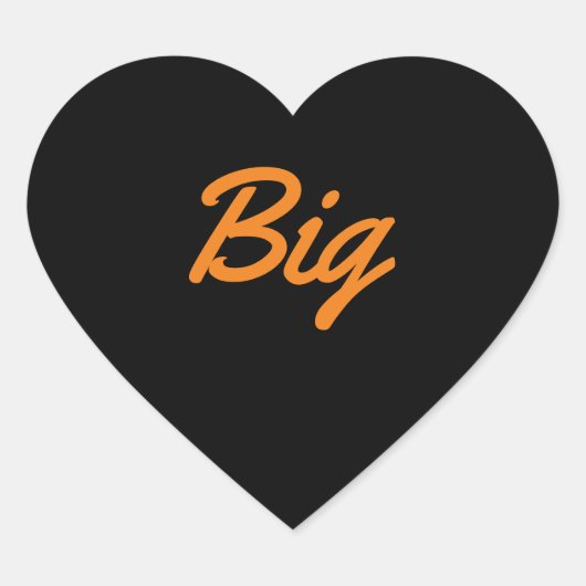 Studentinnenverbindung Big Halloween Heart Sticker (Vorderseite)