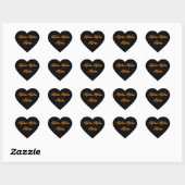 Studentinnenverbindung Halloween Heart Sticker (Blatt)