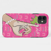 Studentinnenverbindung-Lebenrosa stache iPhone Case-Mate iPhone Hülle (Rückseite (Horizontal))