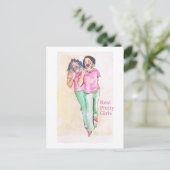 Studentinnenverbindung Life Postcard Postkarte (Stehend Vorderseite)