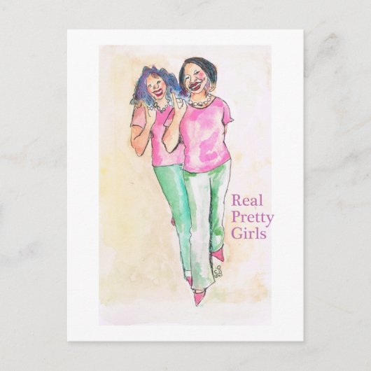 Studentinnenverbindung Life Postcard Postkarte (Vorderseite)