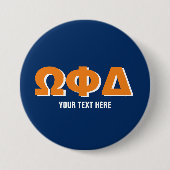 Studentinnenverbindung- und Bruderknöpfe mit griec Button (Vorderseite)