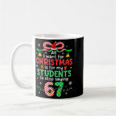 Students Saying 6-7 67 Six Seven Funny Teacher Chr Kaffeetasse (Links)