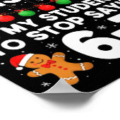 Students Saying 6-7 67 Six Seven Funny Teacher Chr Poster (Ecke)